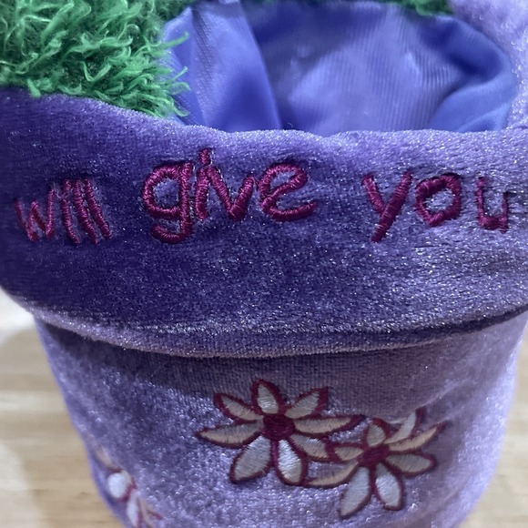 Eeyore In Flower Pot Disney Store Plush Daisy Stuffed Toy - Picture 11 of 14